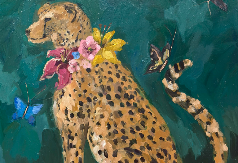 Kathryn Trotter: Portraits in Paint, Pattern, and Bloom